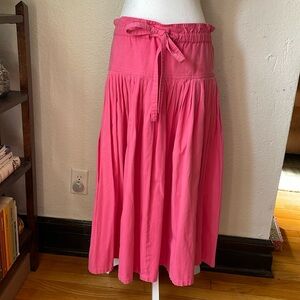Vintage 80s Liz sport drop waist pleated skirt